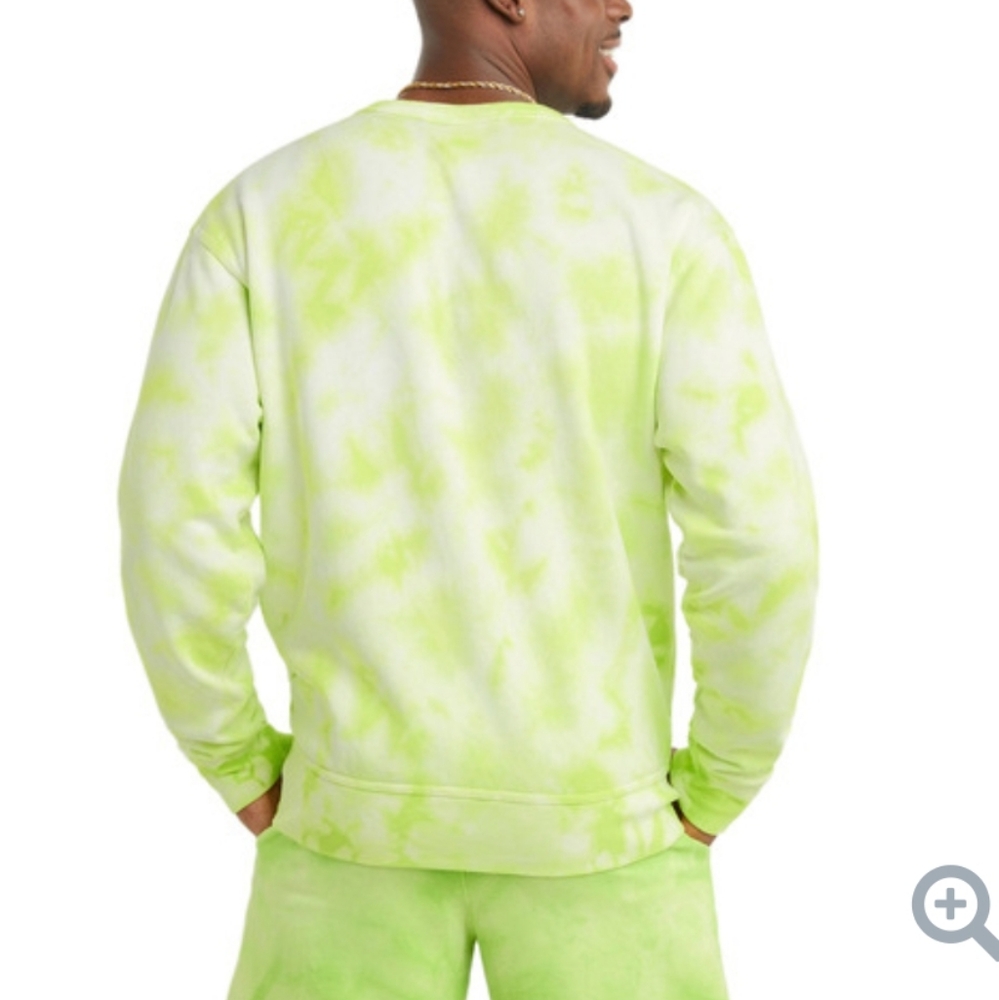 NWT UNISEX Champion tie dye crew neck sweatshirt - Picture 3 of 4